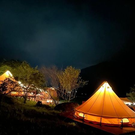 ホテル Ties Camp Ground 南木曽町 エクステリア 写真