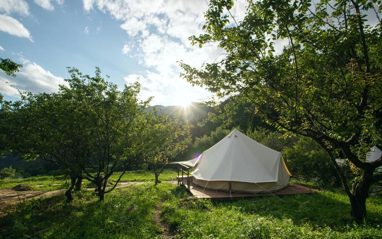 ホテル Ties Camp Ground 南木曽町 エクステリア 写真